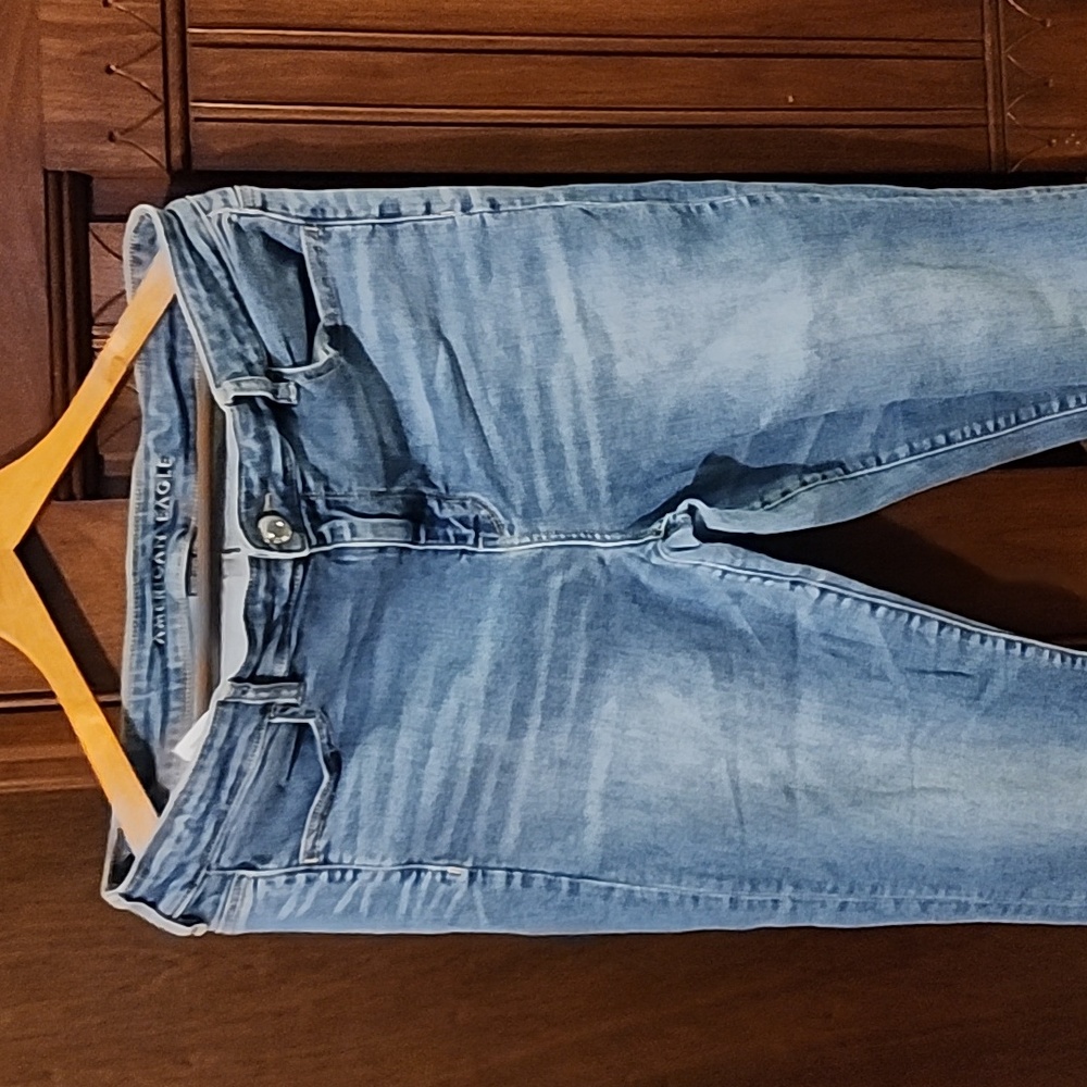 American Eagle NE(X)T Level Stretch High-Waisted Skinny Jegging Size 16